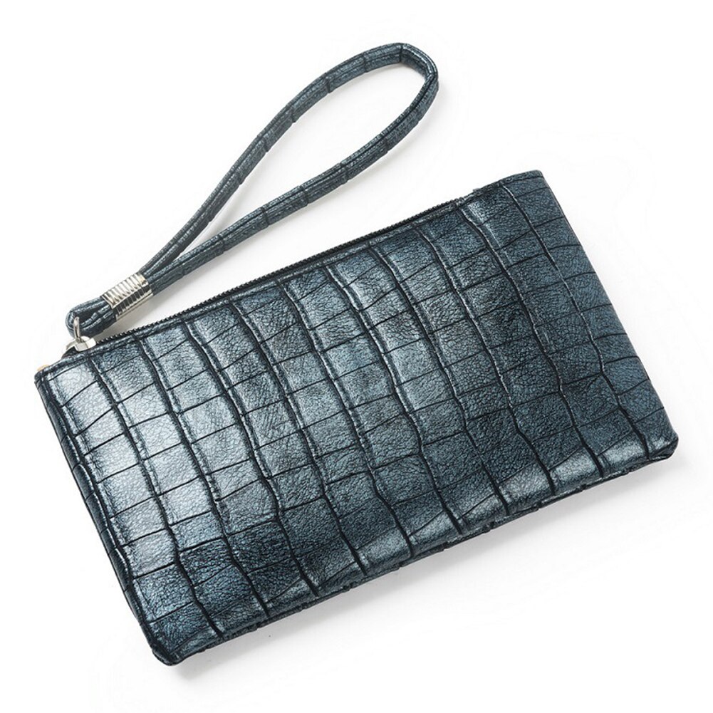Kvinner kveldsfest damer dyremønster kløtsj konvolutt bag vesker og vesker sekk a hoved- femme: Krokodille mønster