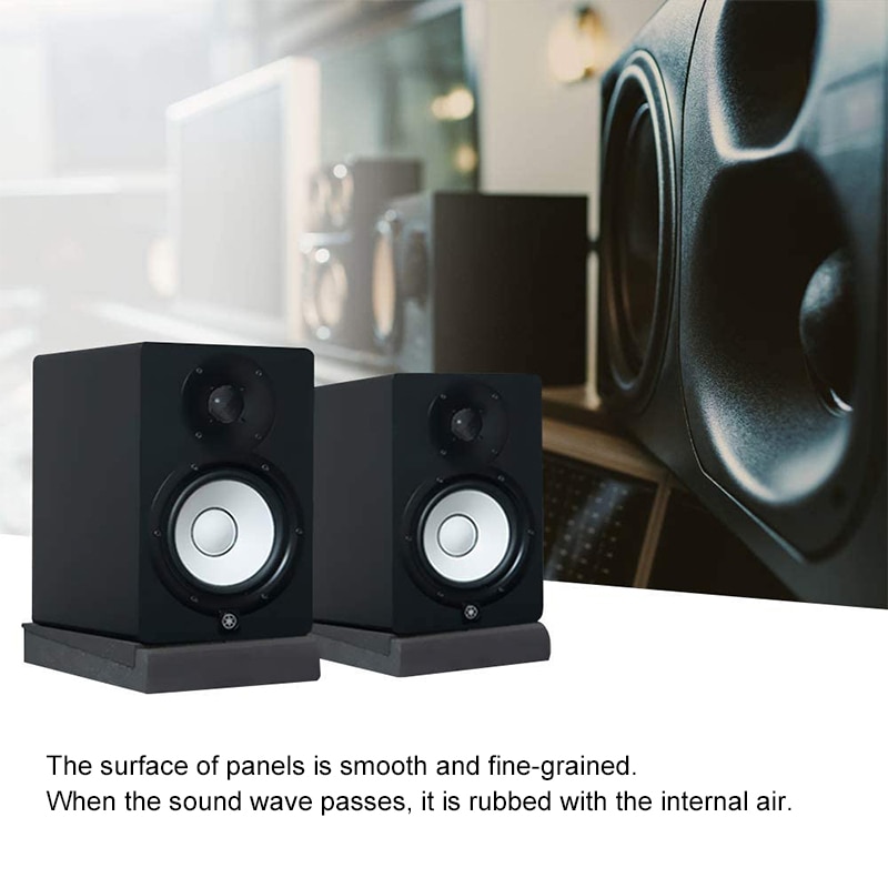 Speaker Spons Geluid Absorberende Kussen Foam Isolator Pads Monitor Speaker Resonantie Maken Het Geluid Meer Echte Nauwkeurige