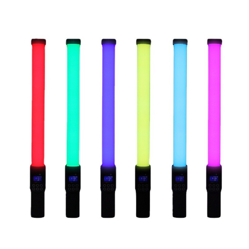 RGB Light Stick Handheld Photography Lamp 4600mAh Party Colorful LED Lamp Fill Light Handheld Wand Flash Speedlight Video Live