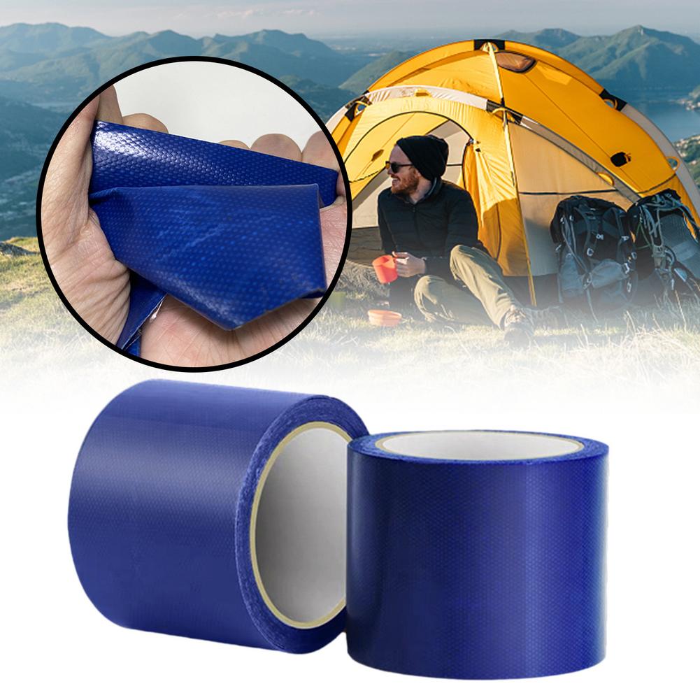 Vasthoudend Tent Reparatie Tape Waterdichte Tent Netting Reparatie Kit Dekzeil Reparatie Tape Met Water Weerstand Voor Doek Repareren