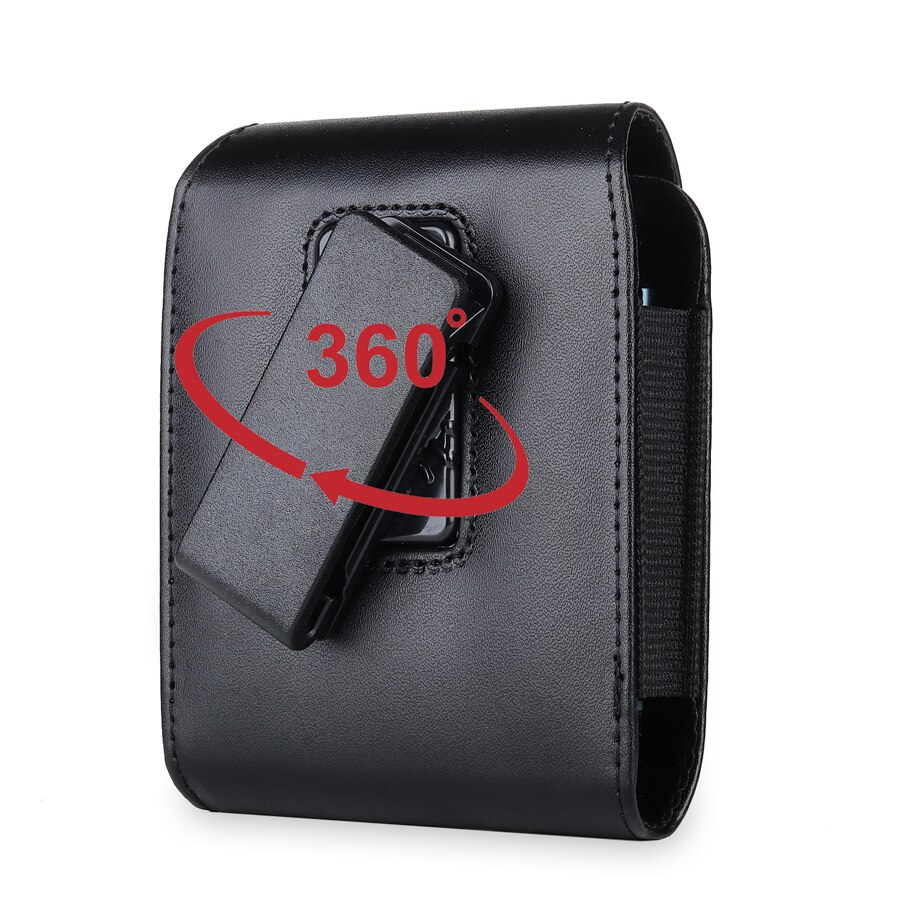 Voor Samsung Galaxy Z Flip 3 5G Riem Clip Holster Case Cover Voor Galaxy Z Flip Pu Lederen Taille tas Voor Motorola Razr 5G