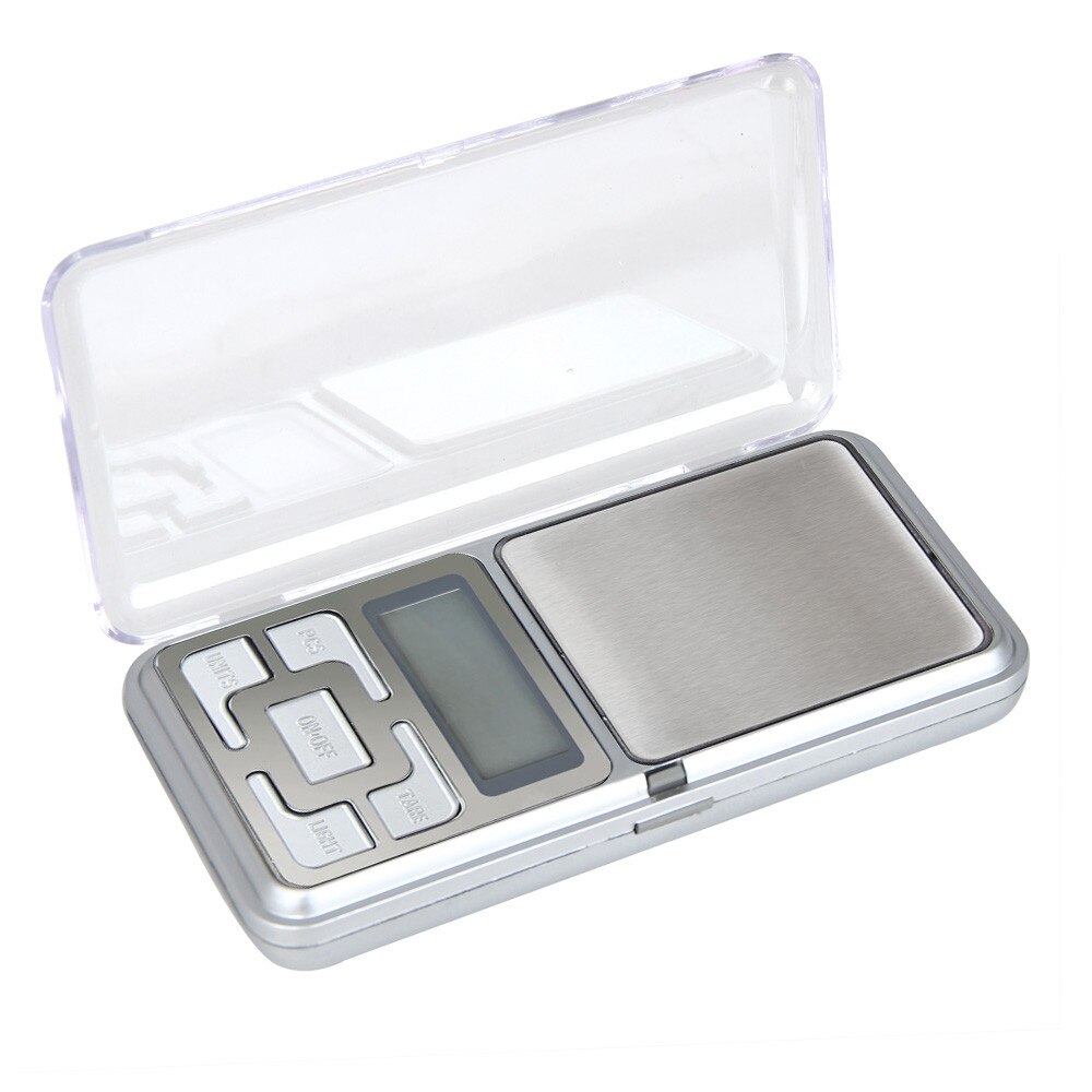 500g x 0.1g Digital Scale Jewelry Gold Herb Balance Weight Gram LED Electronic Scale Kitchen Accessories Scale: Default Title