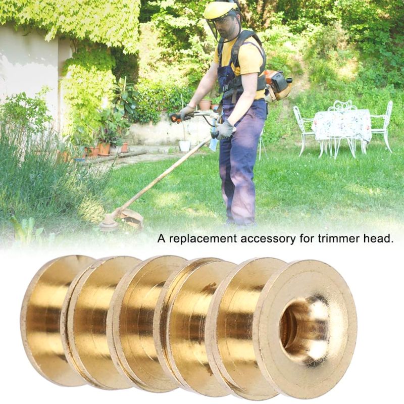 10Pcs Universele Grastrimmer Hoofd Oogjes Mouw Strimmer Cutter Onderdelen Accessoires Vervangende Onderdelen