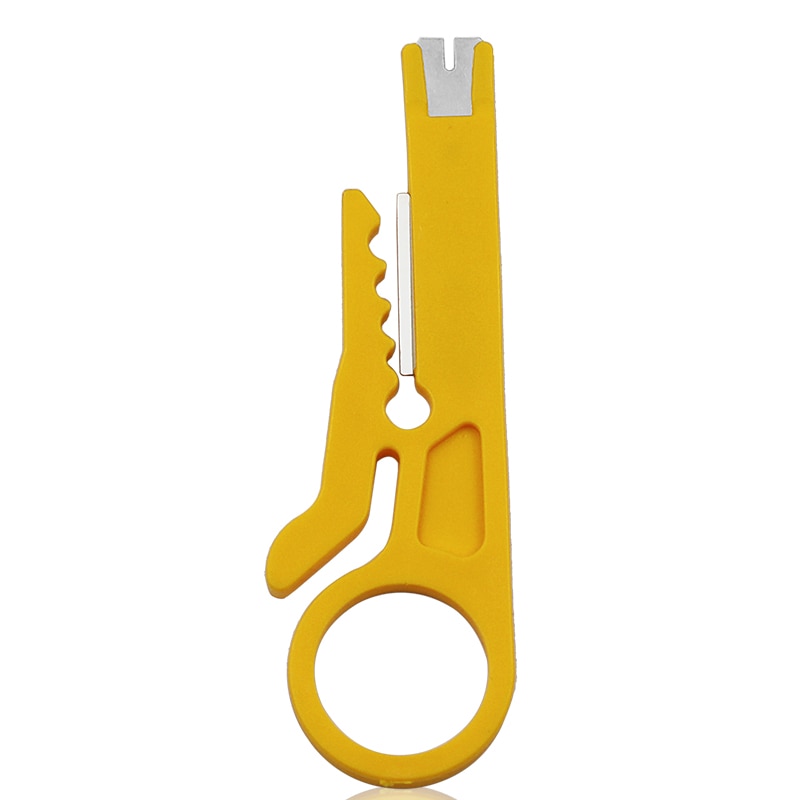 Rotary Punch Down Network UTP Cable Cutter Punch Down Wire Tool 9cm Mini Strippers STP Cable Cutter Telephone Wire Stripper