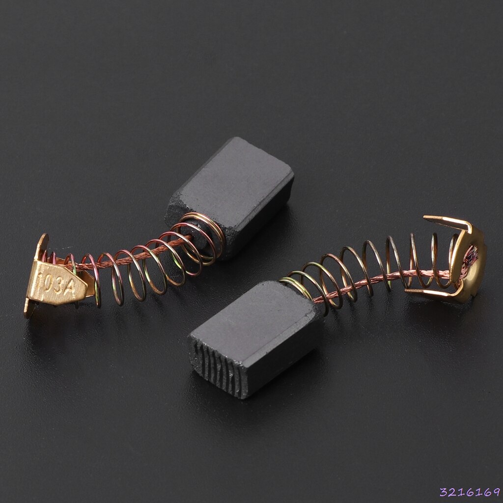 Recambio de escobilla de carbono para taladro eléctrico 2 uds para DEWALT/para BOSCH/para MAKITA ElectricTool 6X10X15mm-103 #
