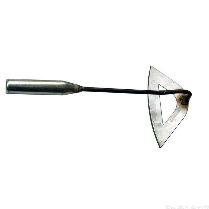 Steel Hardened Hollow Hoe Handheld Weeding Rake Planting Vegetable Farm Garden Tools Agriculture Tool Weeding Accessories