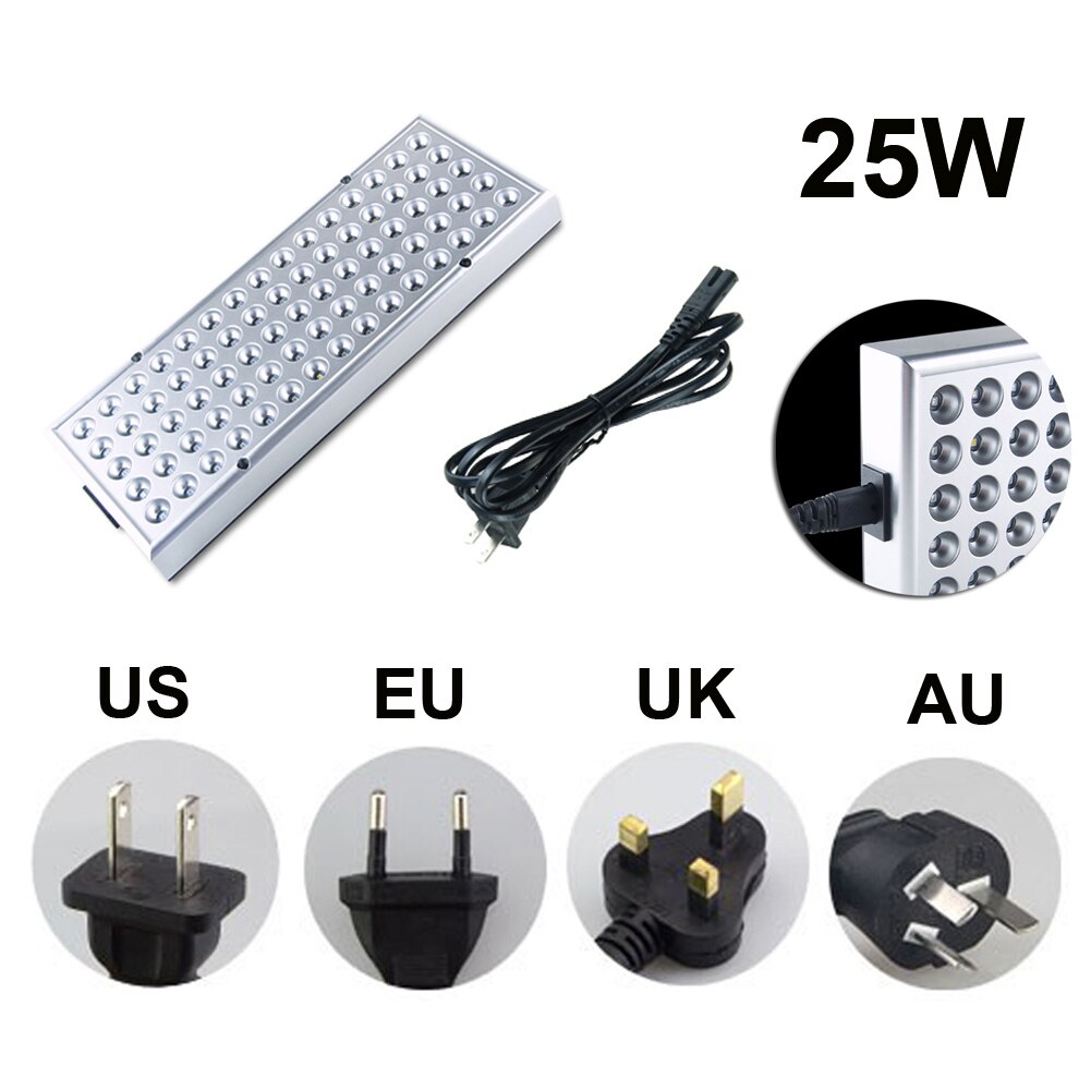 25W / 45W LED Luz de cultivo hidropónico espectro completo planta de interior Flor de crecimiento