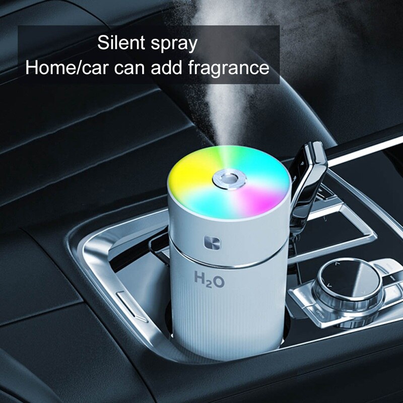 240ml usb mini bärbar bil interiör luftfuktare eliminera statisk elektricitet tyst luft ren mist maker renare aromaterapi