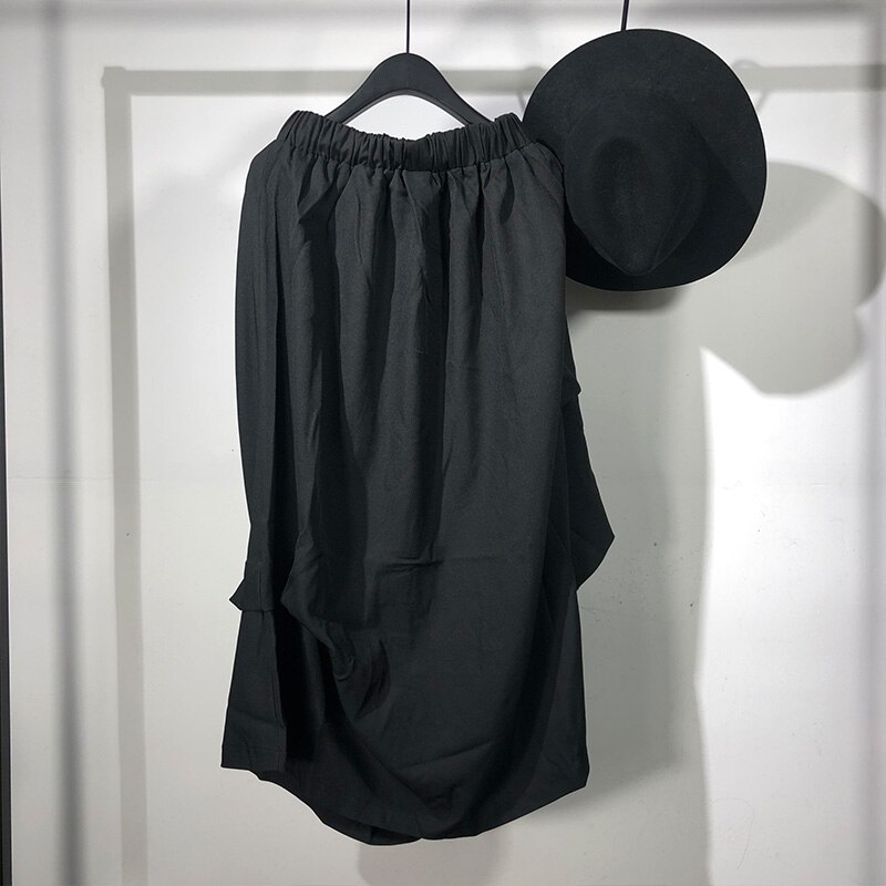 Owen Seak-pantalón cruzado informal para hombre, ropa de calle japonesa, Hip Hop, pantalones de chándal, Primavera