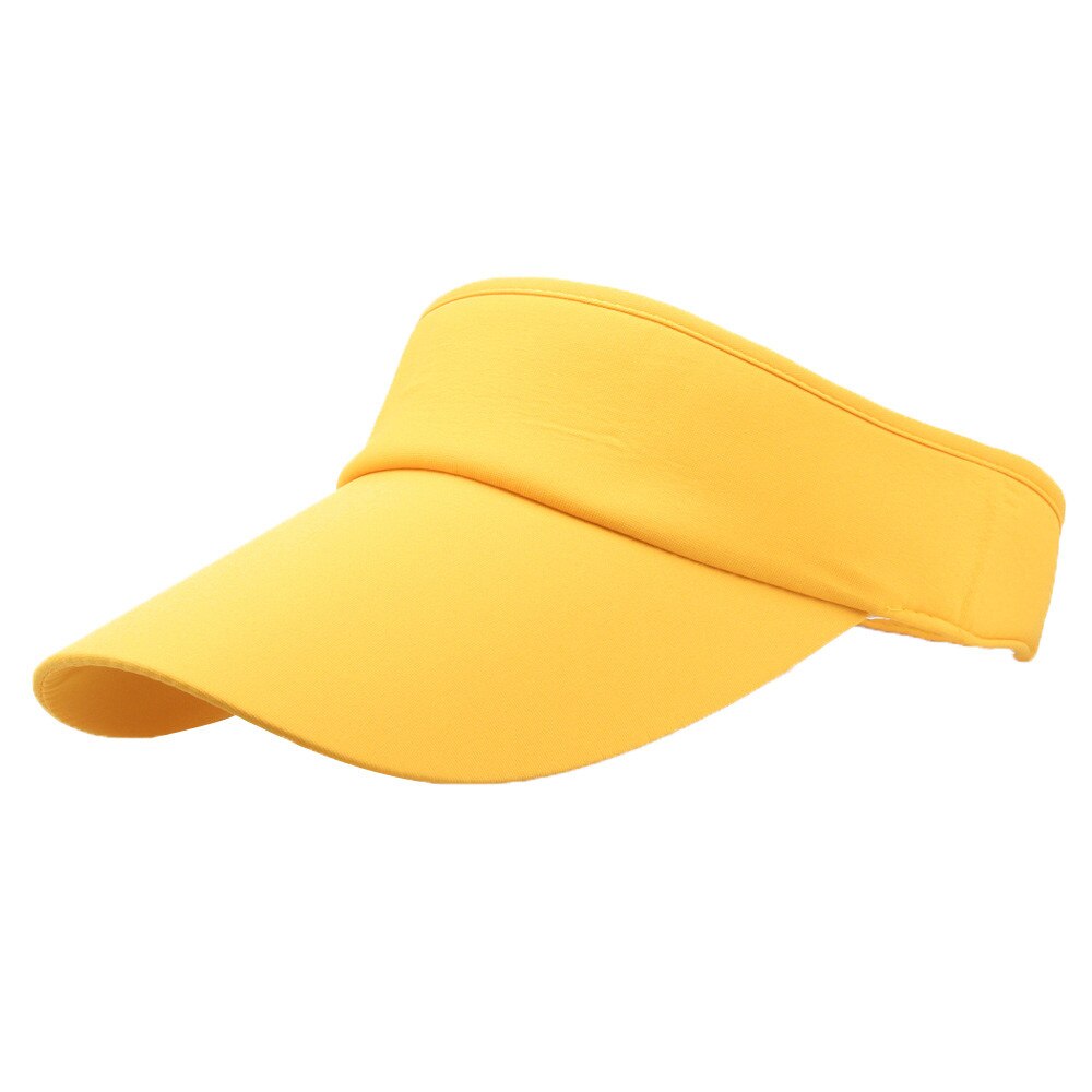 25# Men Women's Sun Hat Girls Hat Beach Sunhat Sport Headband Classic Cap Adjustable Sun Sports Visor Hat Baseball Cap