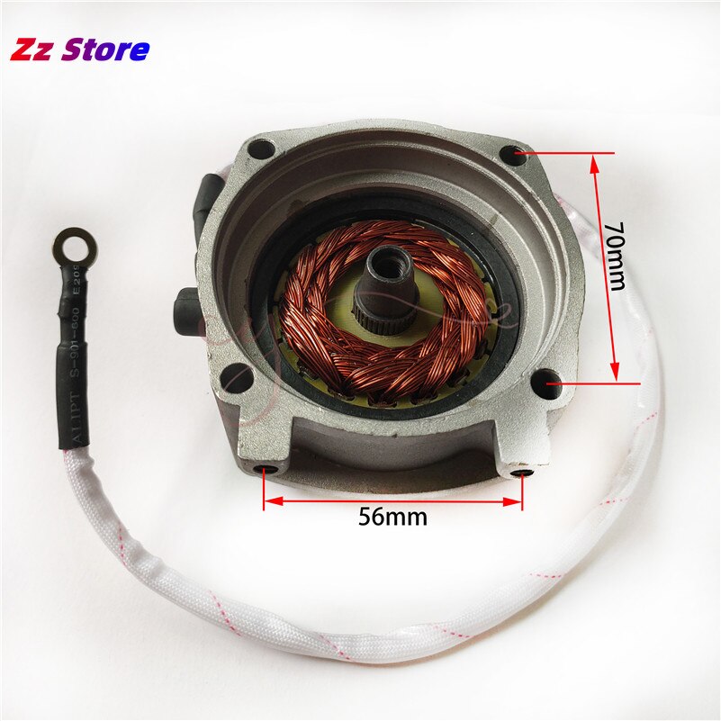 Start Motor Starter 47 49cc 2 Stroke Electric Start Engine Mini Dirt Chopper Bik start the motor