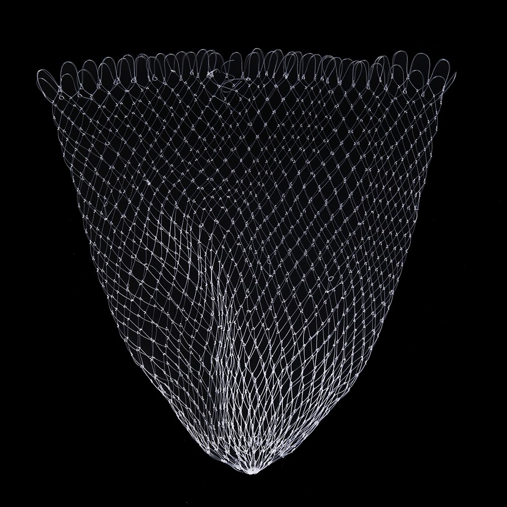 40/60cm Nylon filet petit trou filet de pêche maille trou filet pliable trou outils de pêche diamètre Portable
