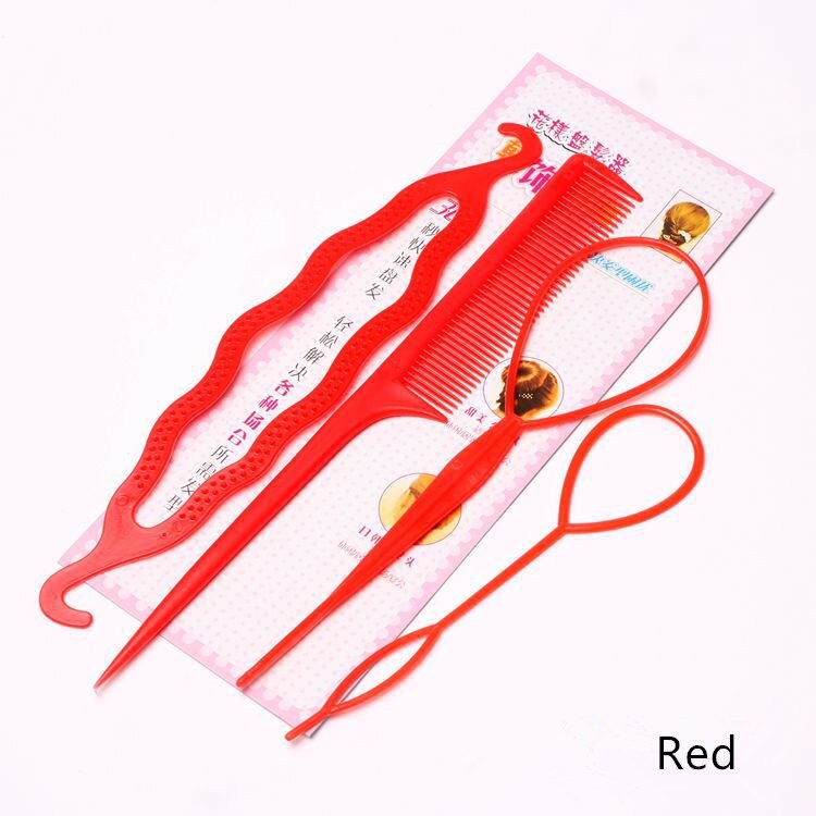 Hair Styling Tools Braid Tool Set Weave Braid Twist Tool Disk Hair Kit Pull Hair Pin Twist Styling Clip Comb Hair Accessories