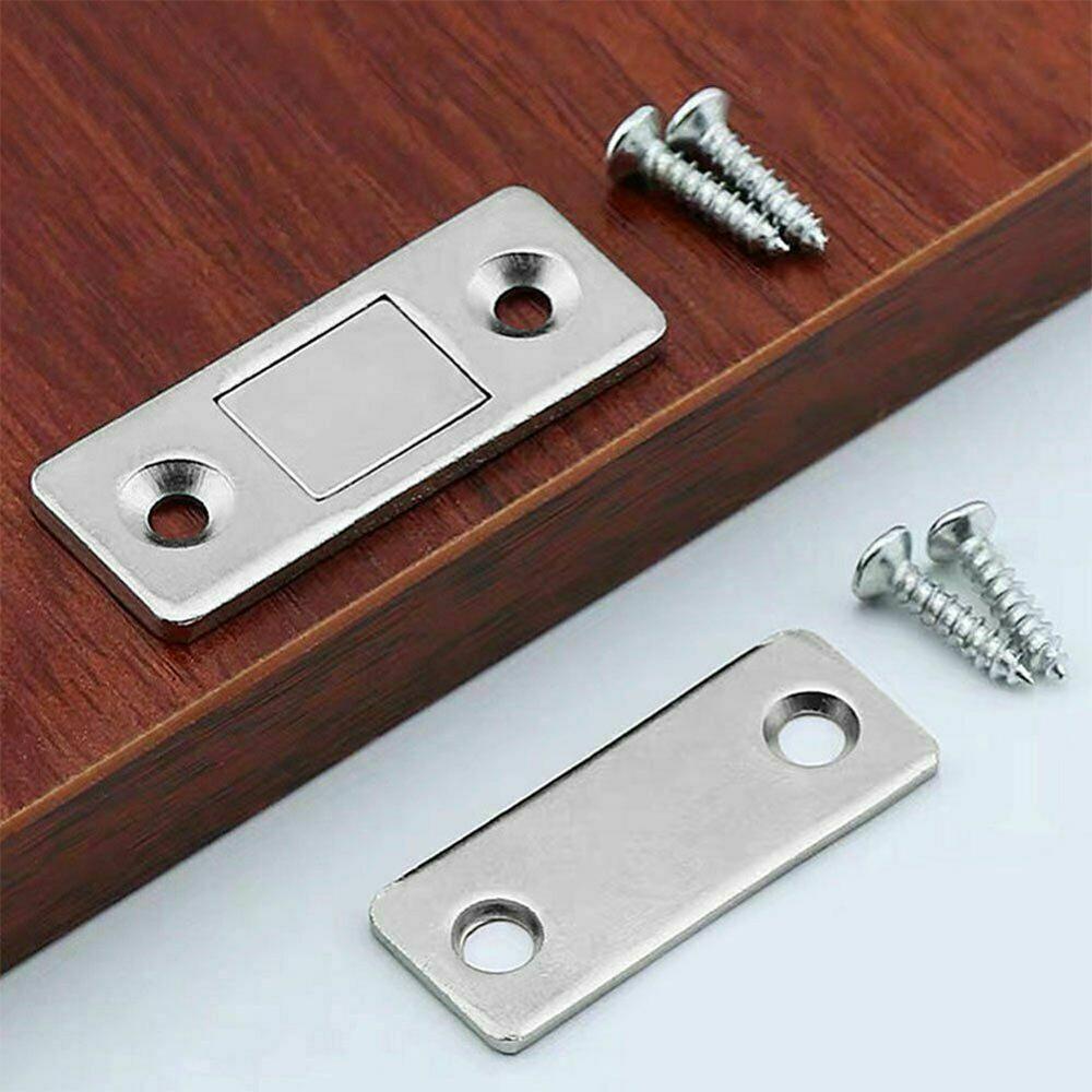 Neue Starke Tür Näihr Magnetische Tür Fangen verriegeln Tür Magnet für Möbel Schrank Schrank mit Schrauben Ultra Dünne