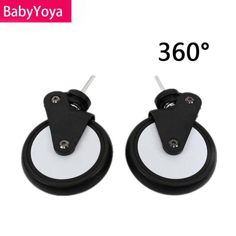BABYYOYA Baby Strollers Front Wheels Pushchair Back Rubber Wheel Kids Yoya Pram Stroller Accessories For Carriage with tools