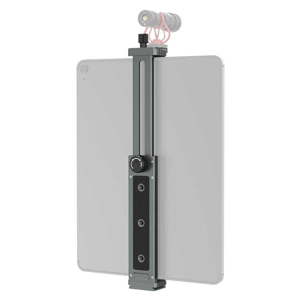 Aluminium Statief Houder Voor Ipad Tablet Statief Mount W 1/4 "Schroef Universele Statiefbevestiging Voor Ipad Mini, Ipad Pro, Ipad Air