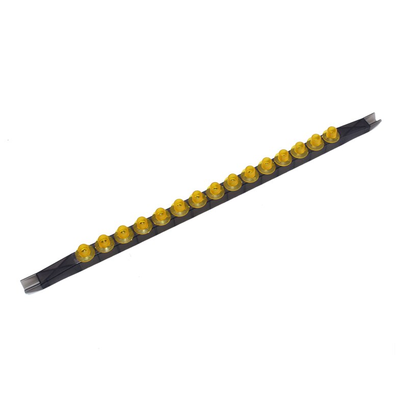 7PCS 15-Hole Cell Bar Frames with 100pcs Cell Cups Beekeeping Queen Rearing Base Mount Cell Cups with bee Frame JZ-BZ Cell bar: Yellow