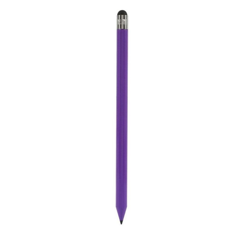 retro Runde Dünne Spitze Touchscreen Stift Kapazitiven Stift Stift Ersatz Für iPad iPhone Handys Tablette Zubehör: LILA