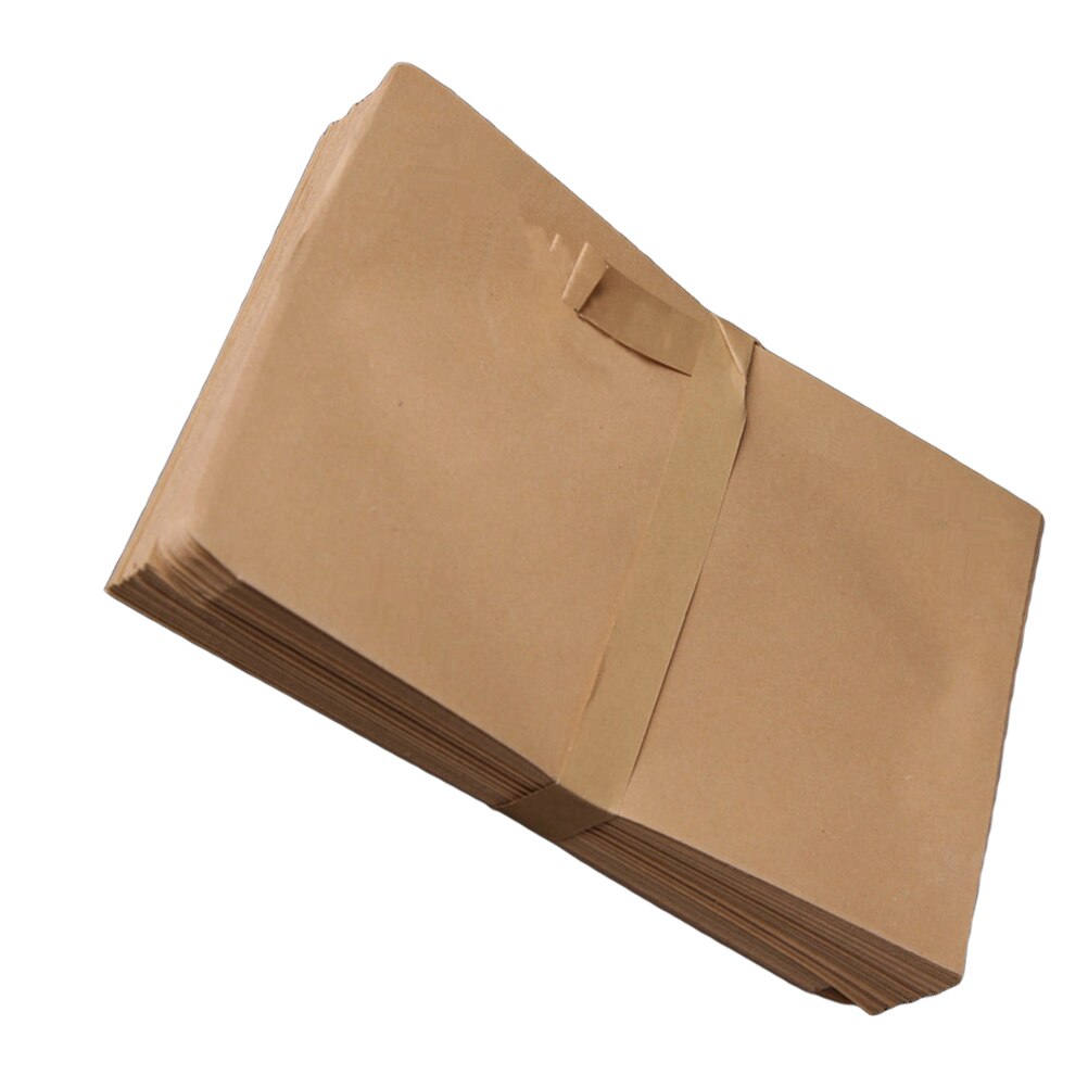 100Pcs 165x100mm Retro Blank Envelopes Thickening Kraft Paper Envelopes for Business Use Personal Letter Sending