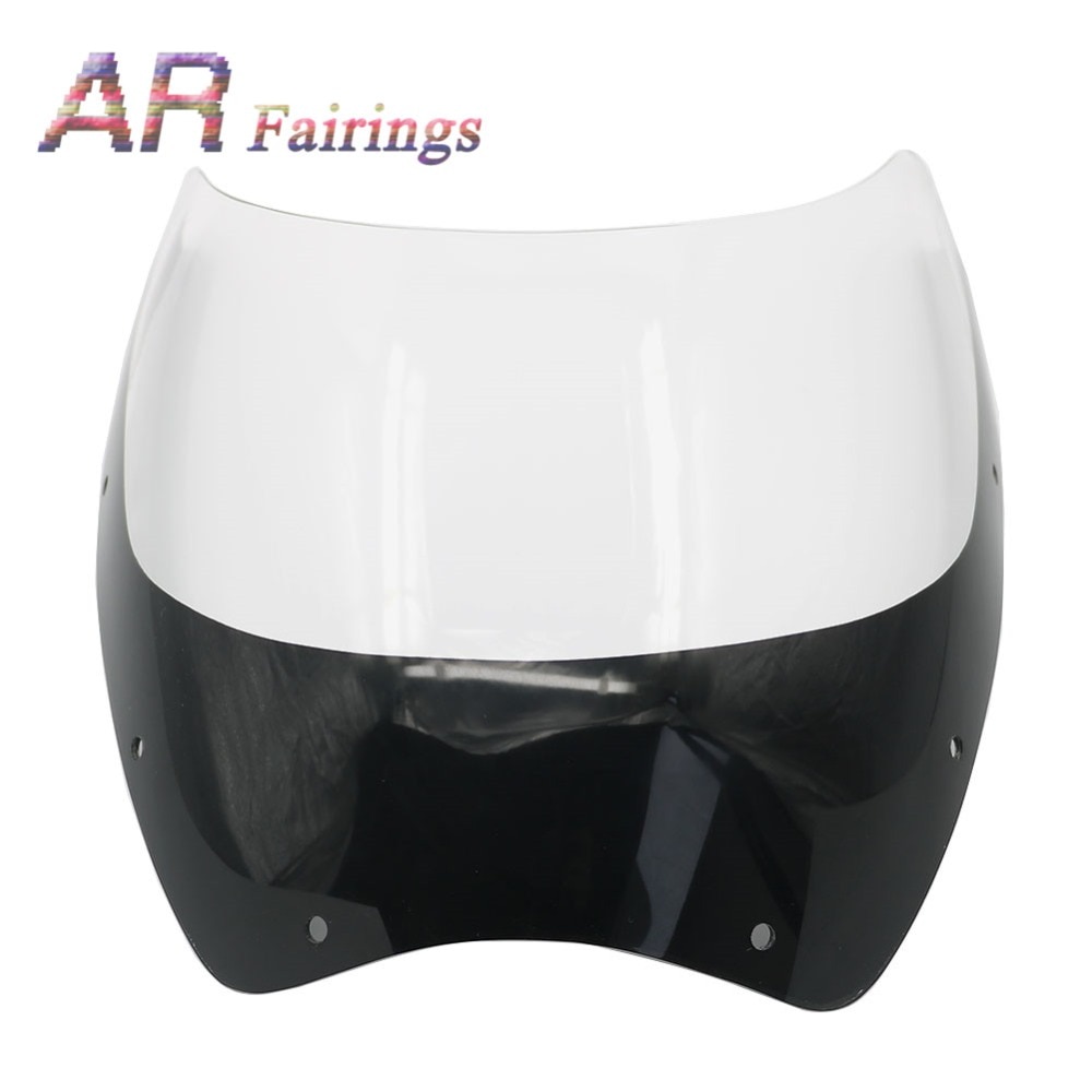 Motorcycle ABS Plastic Windshield Windscreen Glass Deflector Fairing For Yamaha RD250 RZ250 RZ350 DR350 RD350LC RD250 LC
