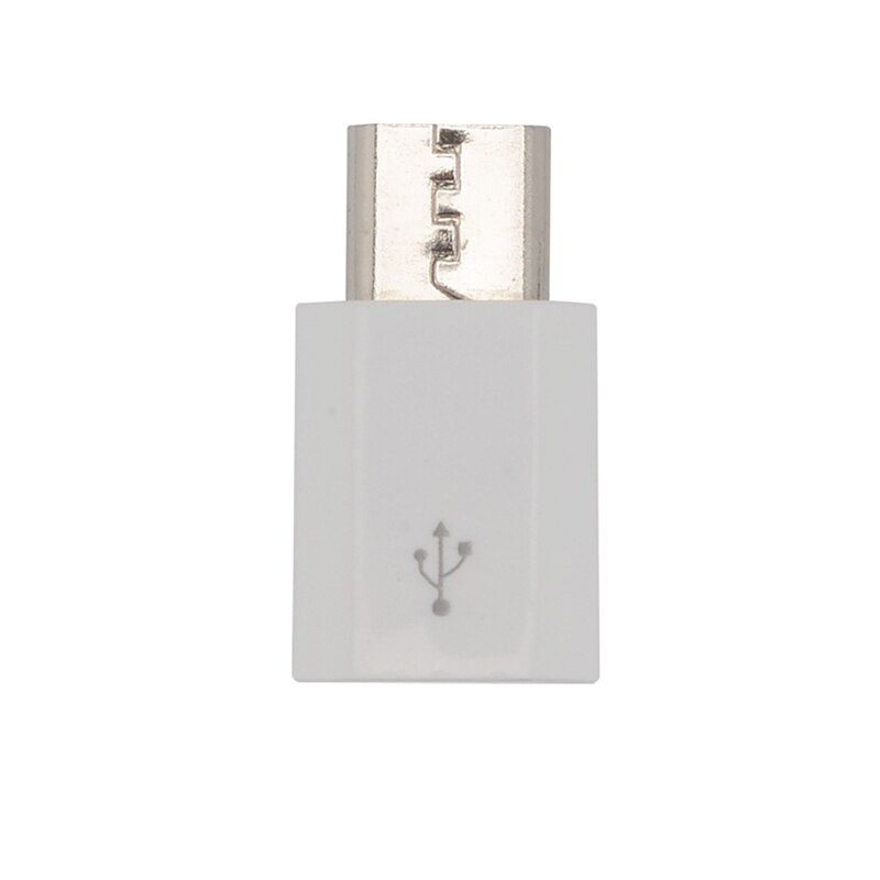 1/2pcs Type C Female Connector To Micro USB Male Adapter Charging Converter Data Adapter High Speed Cell Phone Accessories