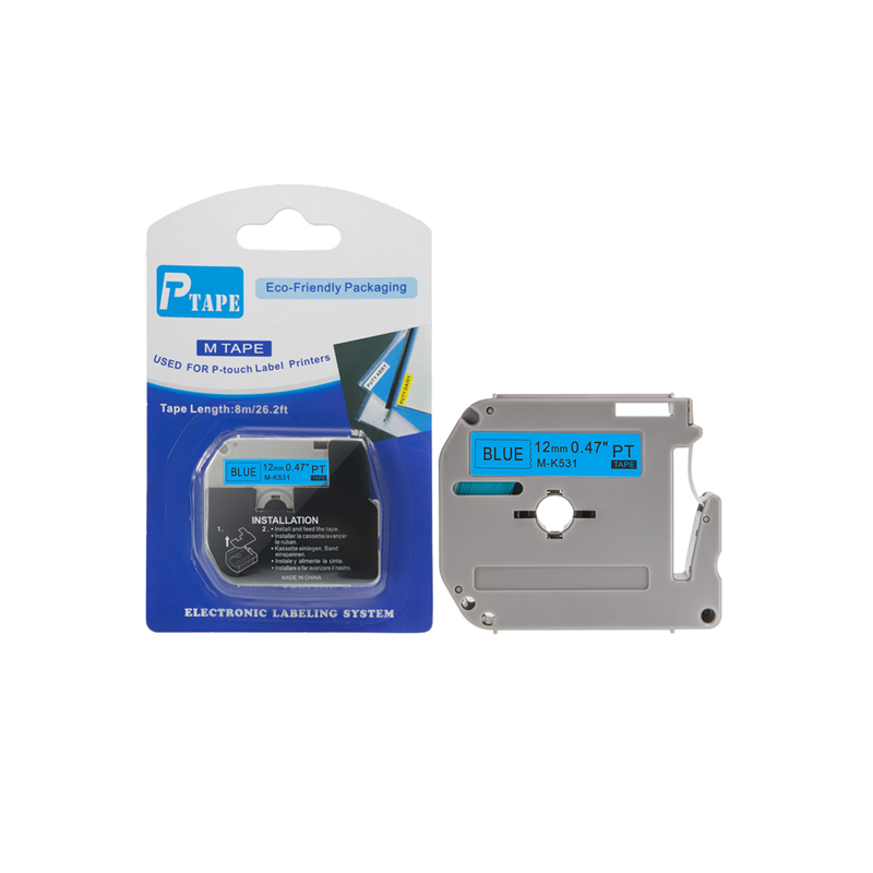 Compatible for Brother 30PCS M-K231 MK-231 Black on White 12mm*8M Label Tapes for Brother p touch Printers PT-80 PT-70 PT-60: LM