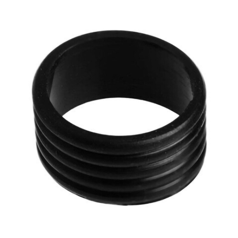 5 uds mango de la raqueta de tenis anillo elástico de goma raqueta de tenis anillo de agarre Overgrip Protector raqueta de tenis anillo fijo