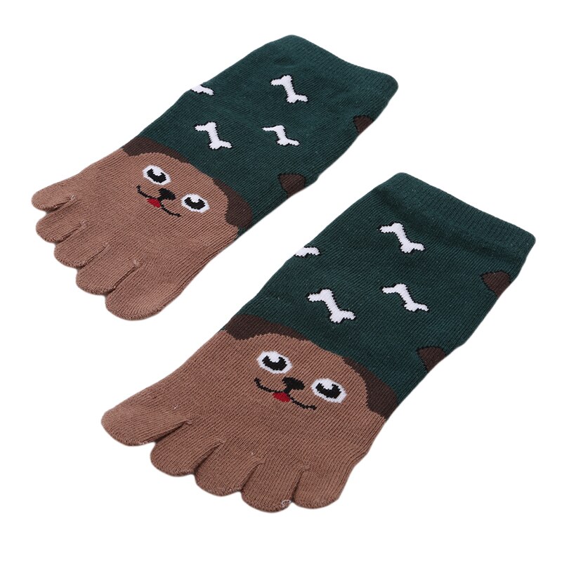 Children's Finger Socks Cute Baby Socks Toddler Baby Kids Girls Boys Cartoon Animal Five Fingers Sock Hosiery Toe Sock