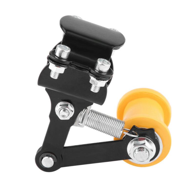 Mini Motorfiets Onderdelen Kettingspanner Automatische-Slip Spanner Richter Chain Guide Keten Automatische Regulator Roller Spanner: Black