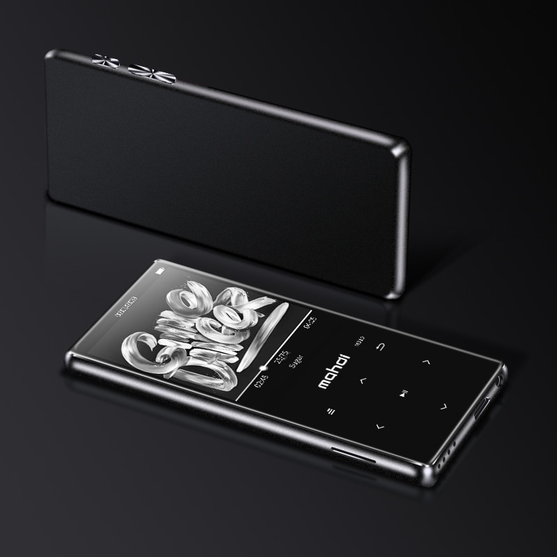 Metal Mp4 Player Ultrathin Built-in Speakers Lossless Portable Audio Players FM Radio Ebook Voice Recorder Video player