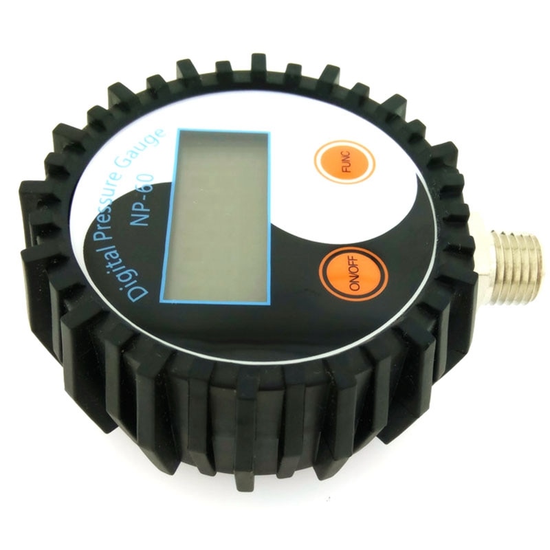 Digital Vacuum Pressure Gauge Pressure Gauge Hydraulic Air Compression Gauge Pressure Gauge Barometer Range 3-200 PSI (1.4MPA): Default Title