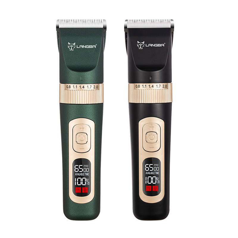 Pet Dog Electric Shaver Rechargeable Dog Grooming Barber Razor Electric Clipper for Cat and Dog Hair Trimming