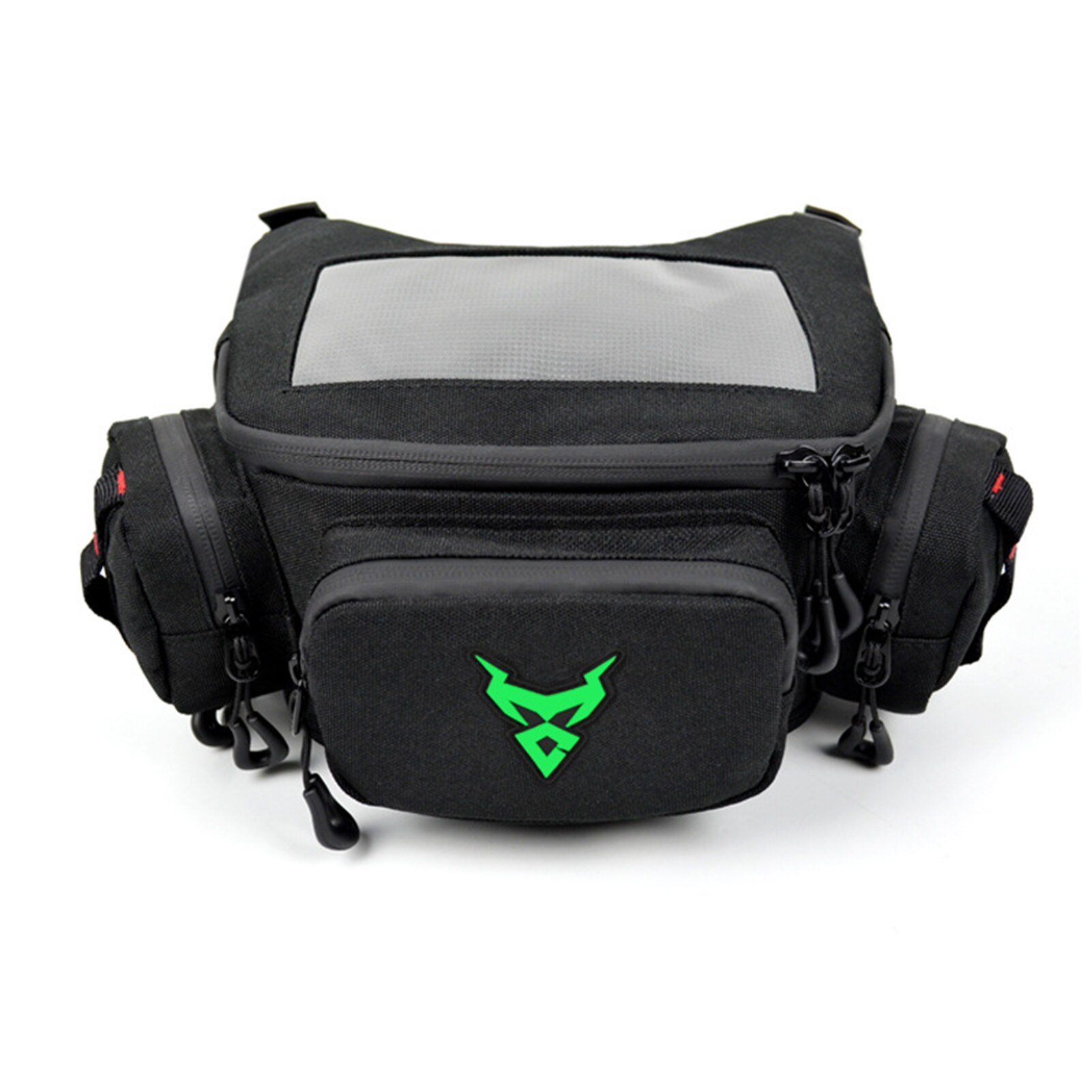 Touch Screen Motorcycle Bag Waterproof Motorcycle Navigation Bag: Green