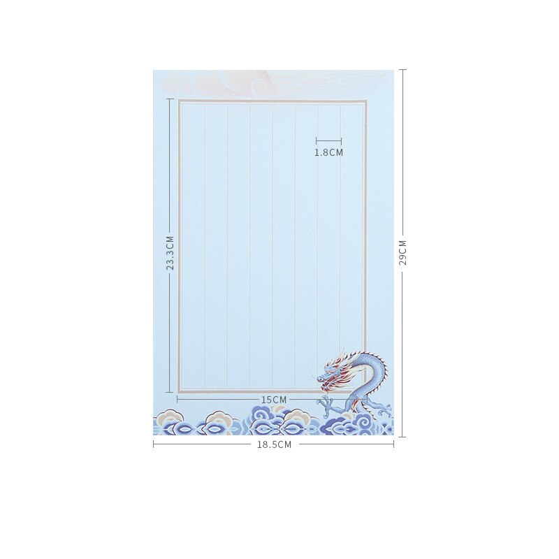 20 ark små handgjorda kinesisk kalligrafi pappersfiber halvmogna xuan papper brevpapper hantverk brevpapper 18.5*29cm: D