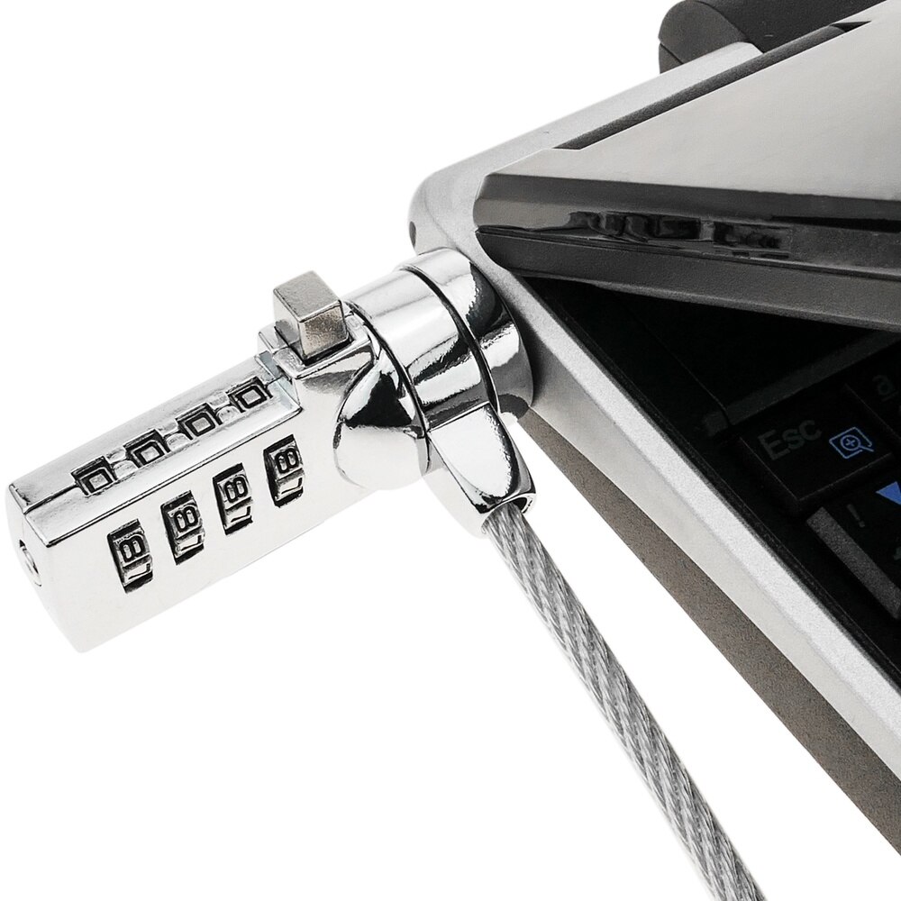 BeMatik-anti-theft Cable for laptop and notebook. Security padlock 4 digits