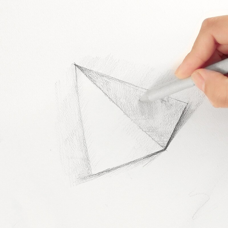 6pcs Tortillon Durable Art Drawing Tool Stump Sketch Pastel Blending Smudge Tortillon