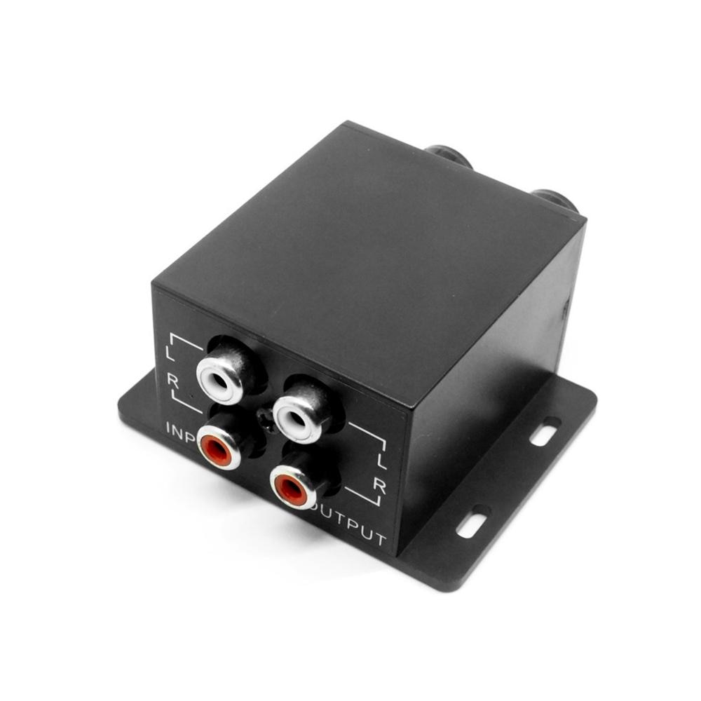 Auto Auto Energie Verstärker Audio- Regler Bass Subwoofer Equalizer Überkreuzung Regler 4 RCA Einstellen Linie eben Volumen Verstärker