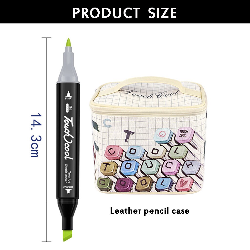 mark pen Painting Double Head colorful Mark Note Pen Set Office Supplies for all kinds of painting#904g40