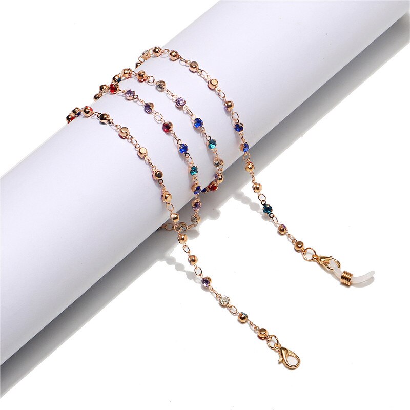 Women Retro Black Bat Sunglass Chains Lanyards Eyewear Accessories Sunglasses Reading Glasses Strap Cord Glasses Hanging Rope: 12