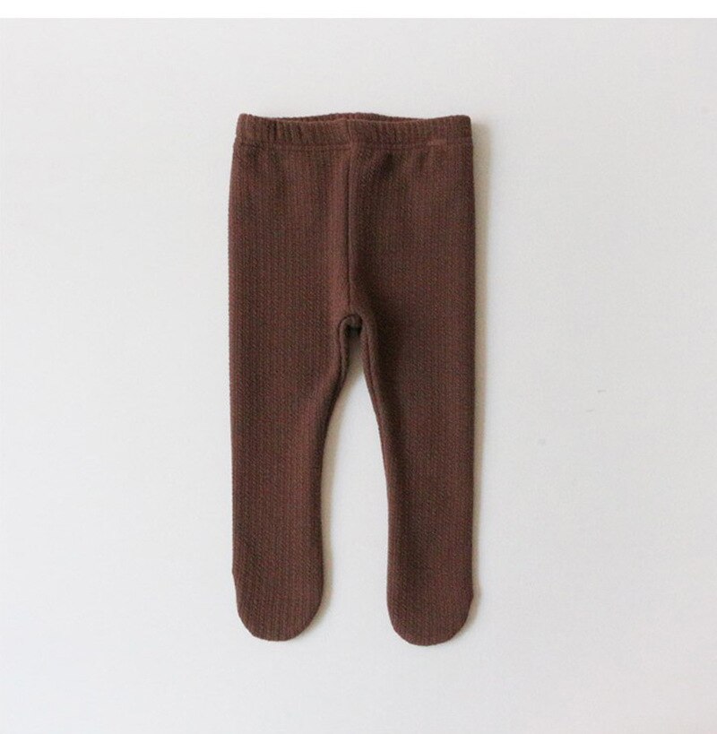 9239 koreanische eins Baby Mädchen Strumpfhosen Herbst Baby Komfortable Strumpfhose Baby Junge Mädchen Hanf aufbringen Bottomming Strumpfhosen Baumwolle Strumpfhosen