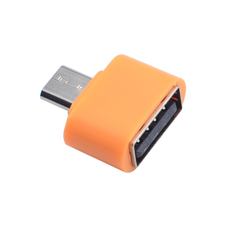 Micro Usb Naar Usb Otg Adapter Mini Converter Voor Android Smartphone Draagbare Adapter Usb Otg Connector