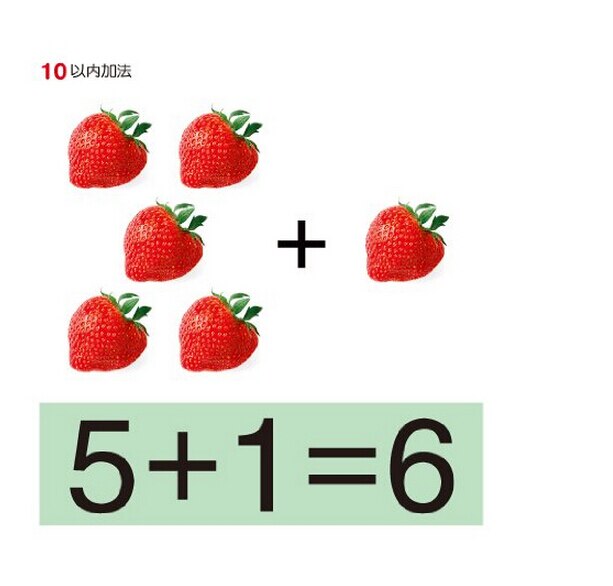 108 Math Kaarten Met Foto 'S Voor Kinderen Rekenkundige Kaarten Binnen 1-20 Optellen En Aftrekken Baby Vroeg Leren Kaarten