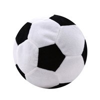 1 stk fodbold formet plys pude fodbold pude fluffy udstoppet plys kaste blødt slidstærkt sportslegetøj 4 farver: -en