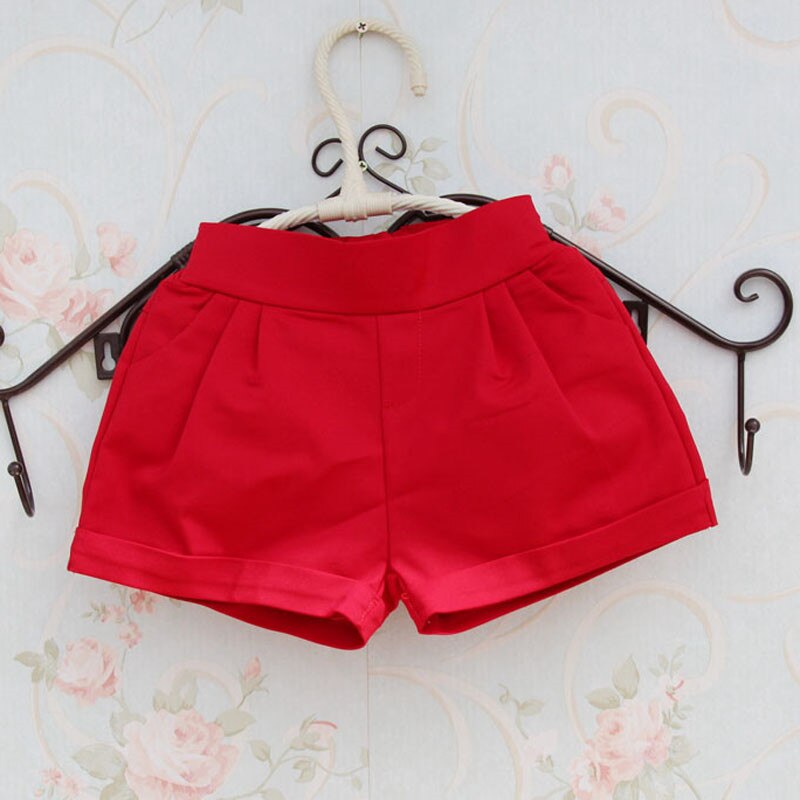 Kläder barn rena vita flickor shorts sommar bebis tonårsflickor strand korta byxor barn byxor flickor  jw1046a