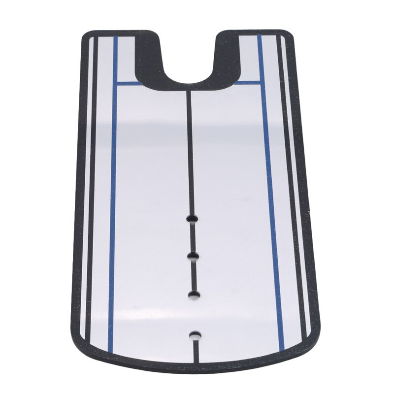 Golf swing recht oefenen golf putting spiegel uitlijning trainingshulpmiddel swingtrainer ooglijn golfaccessoires 30.5 x 14.5cm