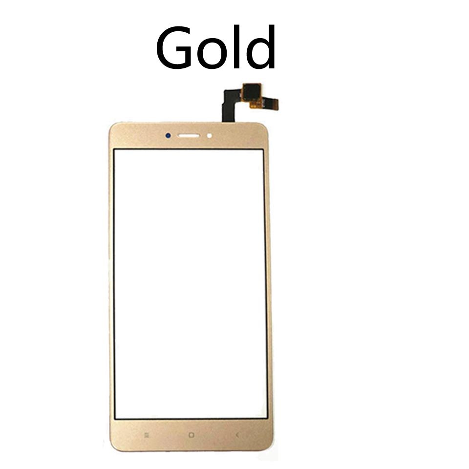 5.5 "Voor Xiaomi Redmi note 4X Touch Screen Panel Sensor Lcd-scherm Glas Lens Panel Touchscreen Digitizer Voor Redmi note4X: Gold-No tool