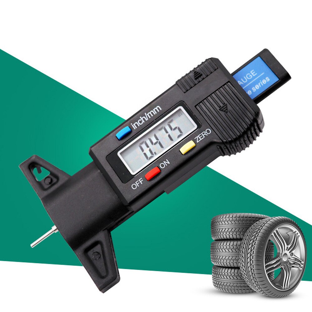 Mini TG105 TG101 LCD Digital para neumático de coche calibrador de neumáticos medidor herramienta manómetro barómetros medidor de espesor de presión de aire