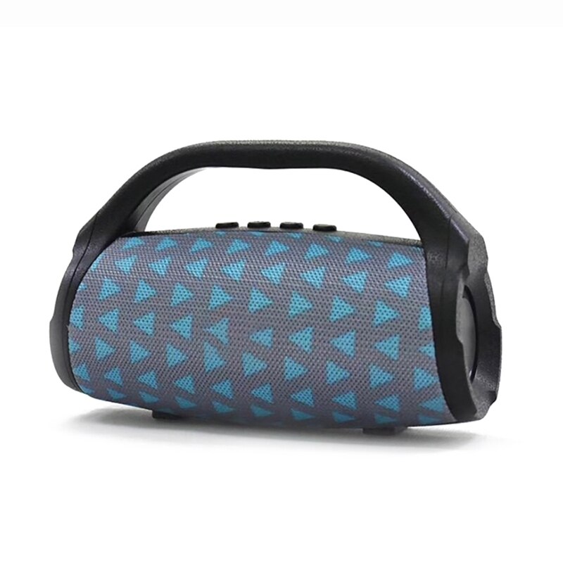 Mini Music Speaker Subwoofer With Dual Horns For Bluetooth Handheld Portable Wireless Outdoor Sound Box Riding Camping Driving