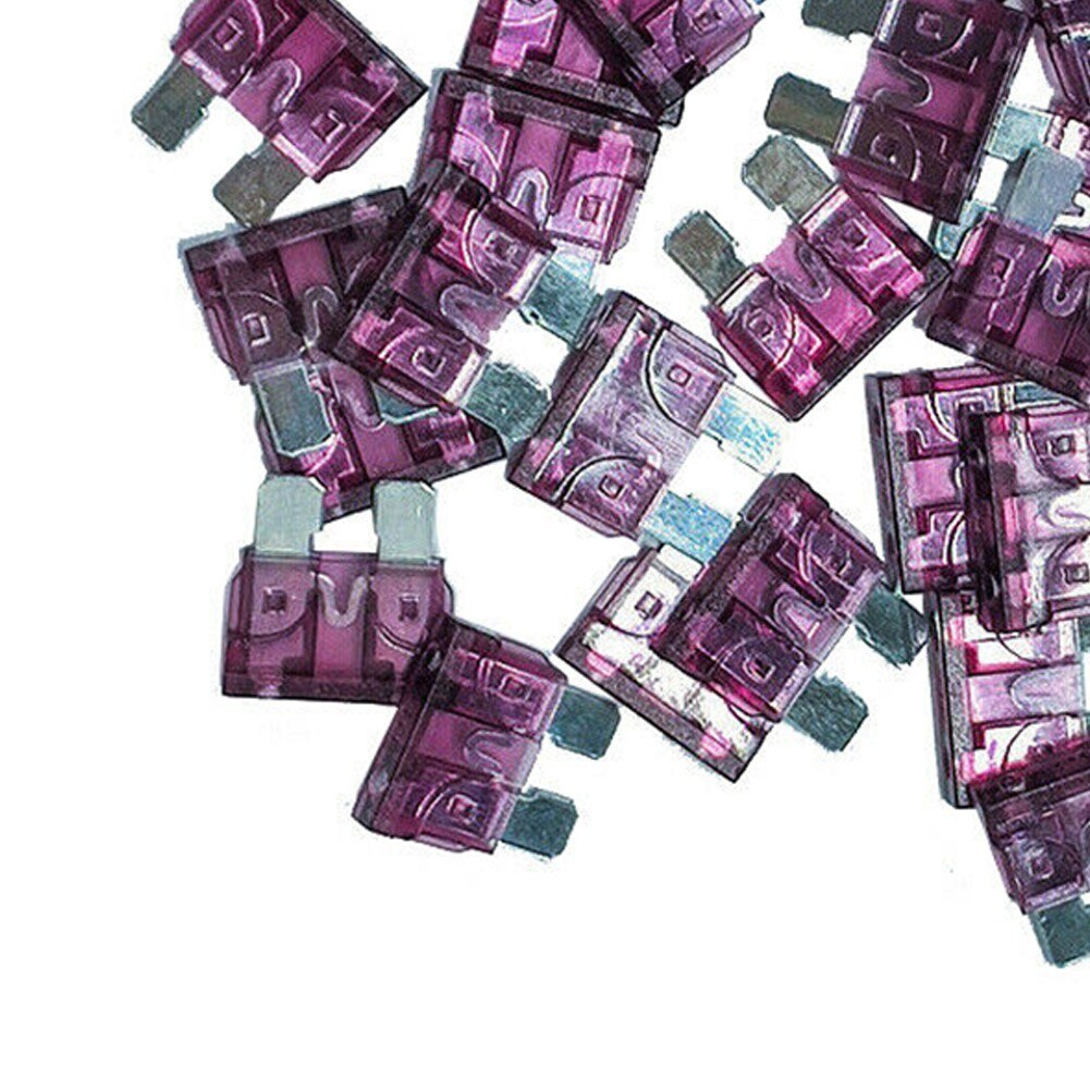 30PCS Mini ATC Blade Car Fuse 40A For Auto Car Truck SUV Audio Car Styling Auto Safety Blade Fuses Accessories