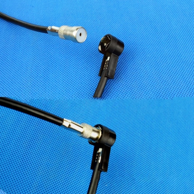 Adaptador antena Radio para coche, Cable DIN, antena FM convertidor estéreo para coche, unidad principal antena